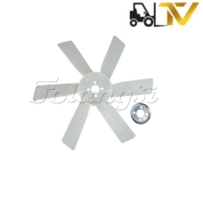 Cánh quạt làm mát xe nâng dùng cho Toyota 2-4FG(Eng.:4P),3FG7/3FG9(Eng.:5K),3-4FG20~25(Eng.:4P) mã EL08-051A