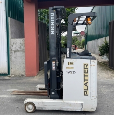 Xe Nâng Điện cũ đứng lái 1.5T, Nichiyu FBRMW15-80B-550M hàng Nhật Bãi chưa qua sử dụng tại Việt Nam,sản xuất năm 2019,mã xe TV.E272