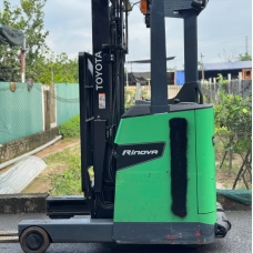 Xe Nâng Điện cũ đứng lái 1.5T, Toyota 8FBR15 hàng Nhật Bãi chưa qua sử dụng tại Việt Nam,sản xuất năm 2019,mã xe TV.E346