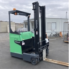 Xe Nâng Điện cũ đứng lái 1.5T, Toyota 8FBS15 hàng Nhật Bãi chưa qua sử dụng tại Việt Nam sản xuất 2019 mã TV.E412 