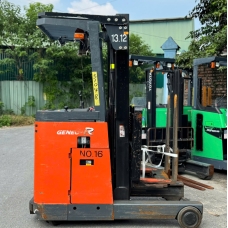 Xe Nâng Điện cũ đứng lái 1.8T, Toyota 7FBR18 hàng Nhật Bãi chưa qua sử dụng tại Việt Nam,sản xuất năm 2013,mã TV.E349