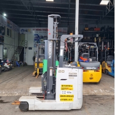 Xe Nâng Điện cũ đứng lái 2T, Nichiyu FBR020-85-450 hàng Nhật Bãi chưa qua sử dụng tại Việt Nam,sản xuất năm 2020,mã xe TV.E283
