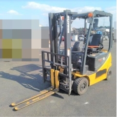 Xe Nâng Điện cũ ngồi lái 1.5T, Komatsu FB15-12 hàng Nhật Bãi chưa qua sử dụng tại Việt Nam sản xuất 2018 mã TV.E474