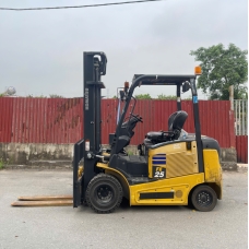 Xe Nâng Điện cũ ngồi lái 2.5T, Komatsu FE25-1 hàng Nhật Bãi chưa qua sử dụng tại Việt Nam,sản xuất năm 2020,mã xe TV.E428