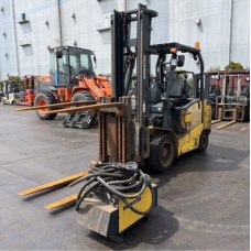 Xe Nâng Điện cũ ngồi lái 3.0T, Komatsu FE30-1 hàng Nhật Bãi chưa qua sử dụng tại Việt Nam sản xuất 2021 mã TV.E469