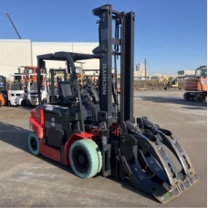 Xe Nâng Điện cũ ngồi lái 3.0T, Nichiyu FB30PN-80BC-450RRC hàng Nhật Bãi chưa qua sử dụng tại Việt Nam sản xuất 2021 mã TV.E413