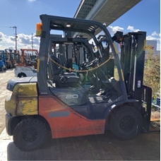 Xe nâng dầu Nhật Bãi 2.0T, Toyota 02-8FD20 hàng đã qua sử dụng (Nhật Bản) sản xuất 2018 mã TV.D107