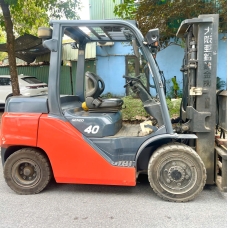 Xe nâng dầu Nhật Bãi 4.0 T, Toyota 02-8FD15 hàng đã qua sử dụng (Nhật Bản),sản xuất năm 2020,mã xe TV.D063