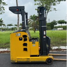 Xe nâng điện cũ đứng lái 1.5T, Komatsu FB15RW-15 hàng đã qua sử dụng (Nhật Bản),sản xuất năm 2020, mã xe TV.E267