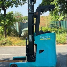 Xe nâng điện cũ đứng lái 1.5T, SUMITOMO 61FBR15SJXII, hàng đã qua sử dụng (Nhật Bản),sản xuất năm 2019,mã xe TV.E329