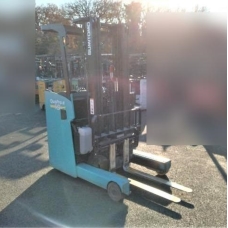 Xe nâng điện cũ đứng lái 1.5T, SUMITOMO 61FBR15SXII, hàng đã qua sử dụng (Nhật Bản),sản xuất năm 2020,mã xe TV.E439