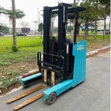 Xe nâng điện cũ đứng lái 1.5T, SUMITOMO 61FBR15SXII, hàng đã qua sử dụng (Nhật Bản),sản xuất năm 2020,mã xe TV.E439
