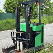 Xe nâng điện cũ đứng lái 1.5T TOYOTA model 8FBR15, hàng đã qua sử dụng (Nhật Bản),sản xuất năm 2019,mã xe TV.E301