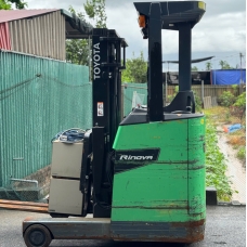 Xe nâng điện cũ đứng lái 1.5T TOYOTA model 8FBR15, hàng đã qua sử dụng (Nhật Bản),sản xuất năm 2020,mã xe TV.E309