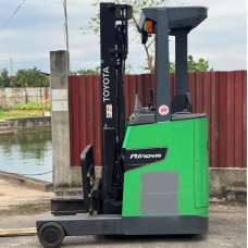 Xe nâng điện cũ đứng lái 1.5T TOYOTA model 8FBR15, hàng đã qua sử dụng (Nhật Bản),sản xuất năm 2020,mã xe TV.E396