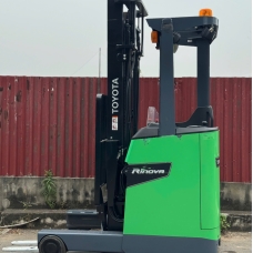 Xe nâng điện cũ đứng lái 1.5T TOYOTA model 8FBR15, hàng đã qua sử dụng (Nhật Bản),sản xuất năm 2021,mã xe TV.E381