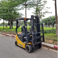 Xe nâng điện cũ ngồi lái 1.5T, KOMATSU FB15-12, hàng đã qua sử dụng (Nhật Bản,sản xuất năm 2018 , mã xe TV.E245