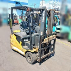 Xe nâng điện cũ ngồi lái 1.5T, KOMATSU FB15ML-12, hàng đã qua sử dụng (Nhật Bản),sản xuất năm 2015,mã xe TV.E281