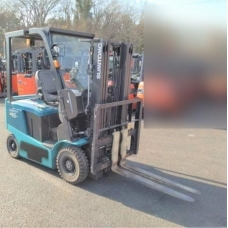 Xe nâng điện cũ ngồi lái 1,5T SUMITOMO 41FB15PXIII, hàng đã qua sử dụng (Nhật Bản),sản xuất năm 2021,mã xe TV.E437