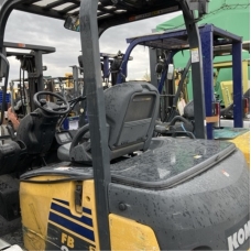 Xe nâng điện cũ ngồi lái 2.0T, KOMATSU FB20-12, hàng đã qua sử dụng (Nhật Bản), sản xuất năm 2015, mã xe TV.E247