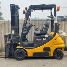 Xe nâng điện cũ ngồi lái 2.0T, KOMATSU FB20A-12, hàng đã qua sử dụng (Nhật Bản),sản xuất năm 2015,mã xe TV.E393