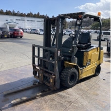 Xe nâng điện cũ ngồi lái 2.5T, KOMATSU FE25-1, hàng đã qua sử dụng (Nhật Bản), sản xuất năm 2017, mã xe TV.E249