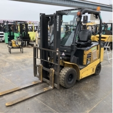 Xe nâng điện cũ ngồi lái 2.5T, KOMATSU FE25-1, hàng đã qua sử dụng (Nhật Bản), sản xuất năm 2020 , mã xe TV.E250