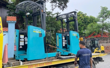 Hoạt động bàn giao xe nâng tại Thuận Vĩnh – Uy tín tạo nên niềm tin